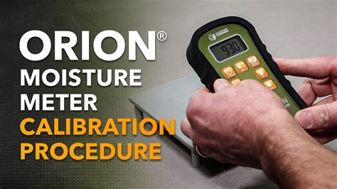 custom how do i calibrate my moisture meter|moisture meter calibration procedure.